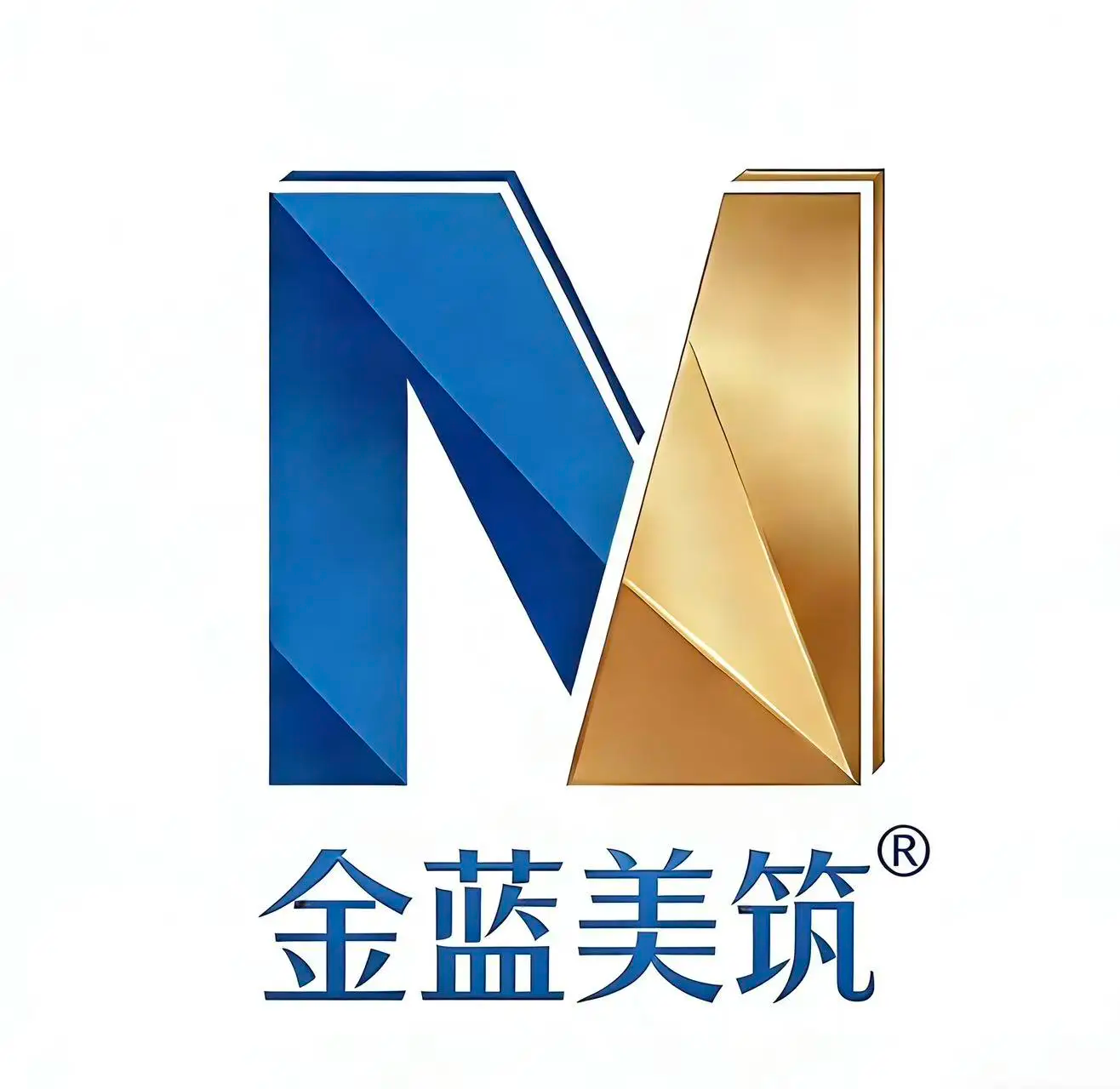 金蓝美筑 Logo